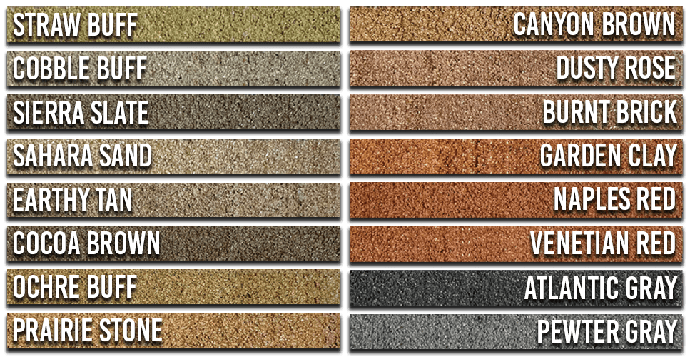 CurbColor™ Color Swatches